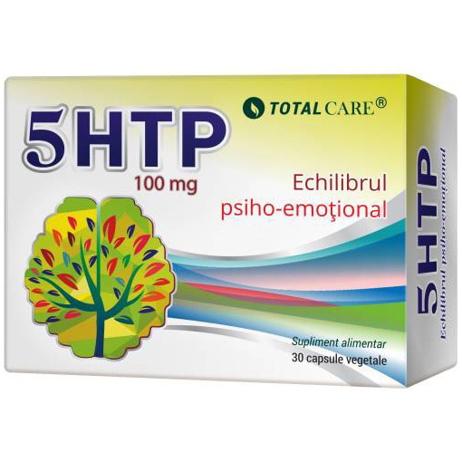 Supliment Alimentar 5HTP 100 Mg, 30 Capsule