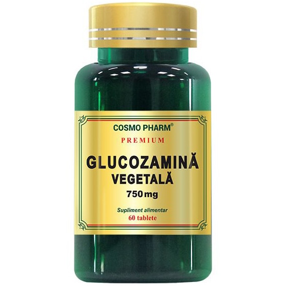 Supliment Alimentar Glucozamina Vegetala 750Mg, 60 Tablete