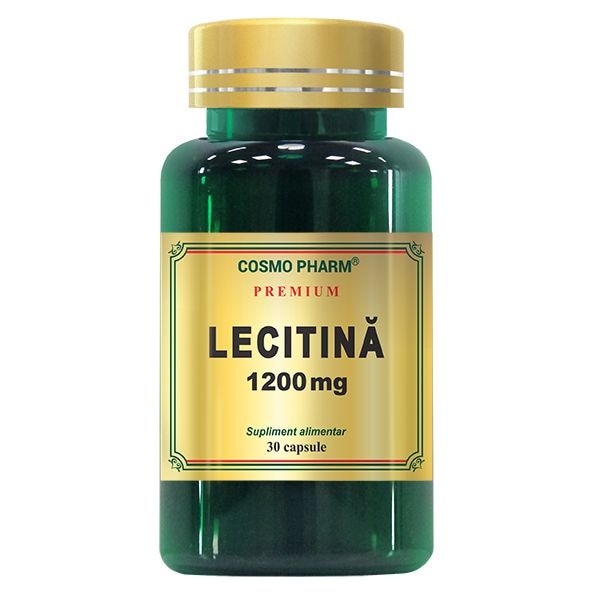 Supliment Alimentar Lecitina 1200Mg, 30 Capsule