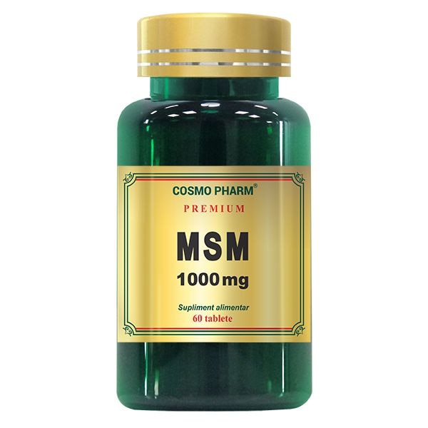 MSM mg – Antiinflamator natural, 90 de capsule | selfie-stick.ro
