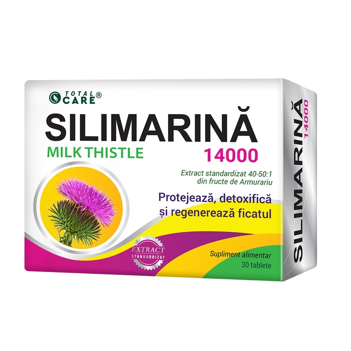Supliment alimentar Silimarina 14000mg Cosmo Pharm Premium, 30 tablete