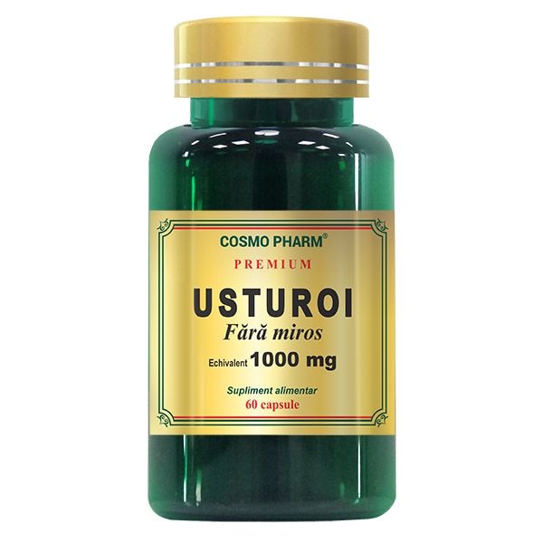 Supliment Alimentar Usturoi Fara Miros 1000Mg, 60 Capsule