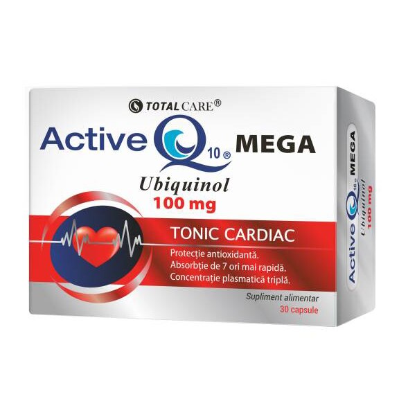 Supliment Alimentar Active Q10 Mega 100Mg, 30 Capsule