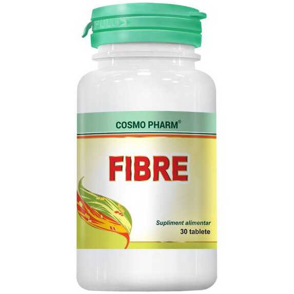 Supliment Alimentar Fibre, 30 Tablete