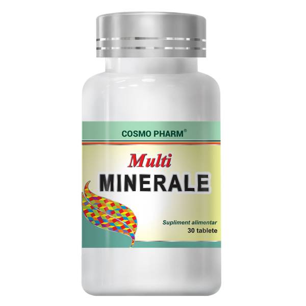 Supliment Alimentar Multiminerale, 30 Comprimate