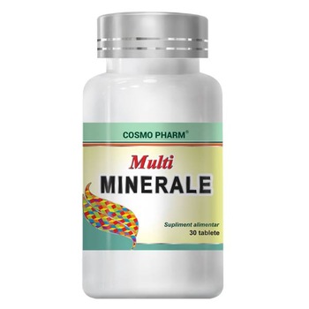 Supliment Alimentar Multiminerale, 30 Comprimate Supliment Alimentar Multiminerale, 30 Comprimate