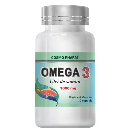 Supliment Alimentar Omega 3 Ulei De Somon 1000mg 30 Capsule Emag Ro