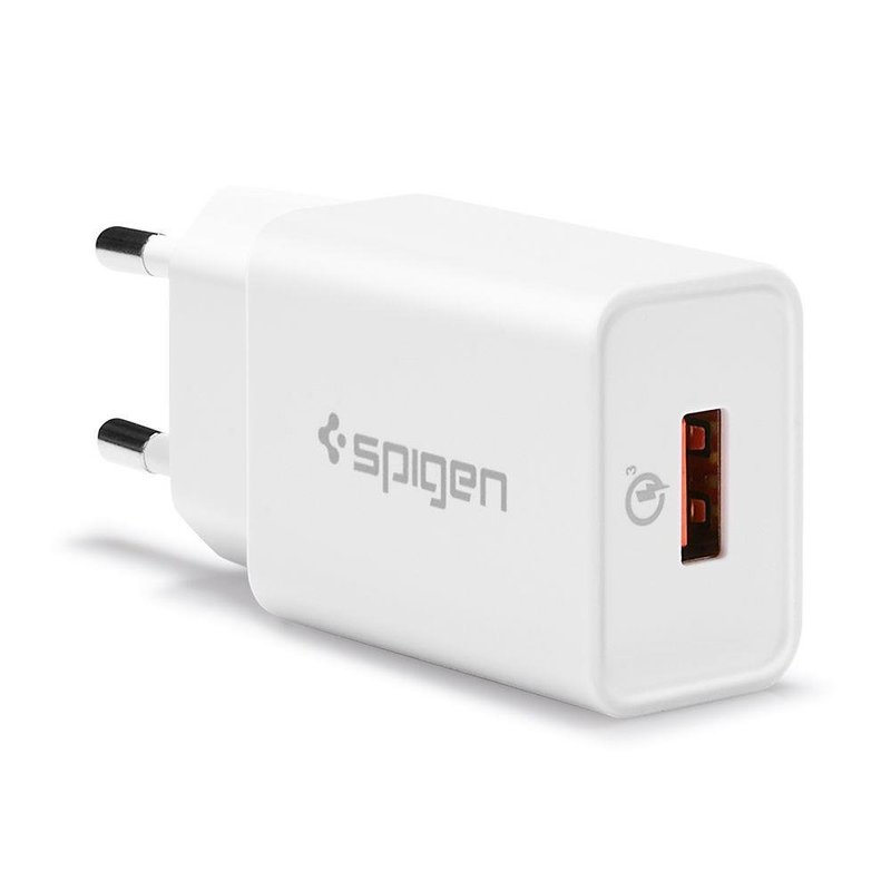 Incarcator Priza Spigen Essential F111 USB QC3.0 - Alb