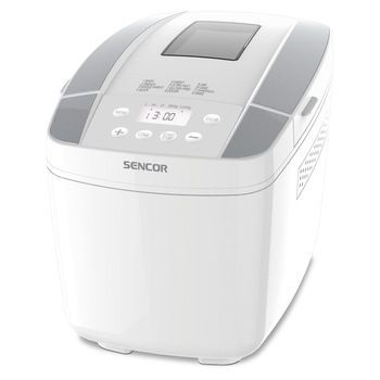 Masina de paine Sencor SBR 0770WH, 800 W, 1.2 kg, 10 programe, Alb Masina de paine Sencor SBR 0770WH, 800 W, 1.2 kg, 10 programe, Alb