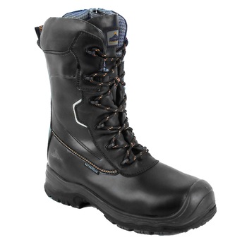 Bocanci Traction Portwest Compositelite10 inch (25cm) S3 HRO CI WR FD01BKR43, culoarea Negru, marimea 43 Bocanci Traction Portwest Compositelite10 inch (25cm) S3 HRO CI WR FD01BKR43, culoarea Negru, marimea 43