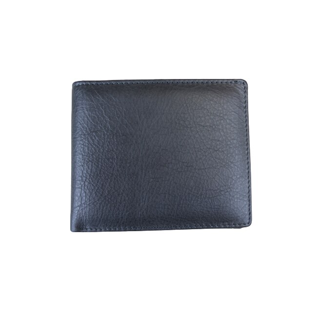 Portofel barbatesc din piele naturala, Hassion, F03 Dark Gray