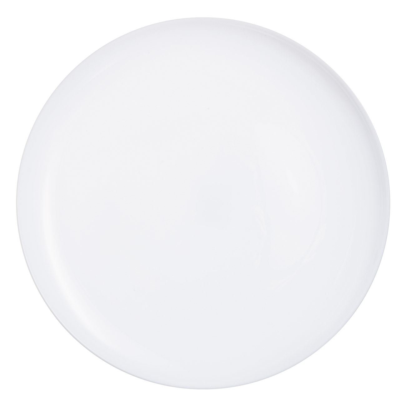 Farfurie Servire Pizza, New Line, Opal, 32x2,5 cm, Alb