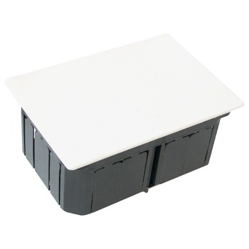 Doza Dreptunghiulara de Legatura pentru Gipscarton EvoTools, lungime 110mm, latime 95mm Doza Dreptunghiulara de Legatura pentru Gipscarton EvoTools, lungime 110mm, latime 95mm