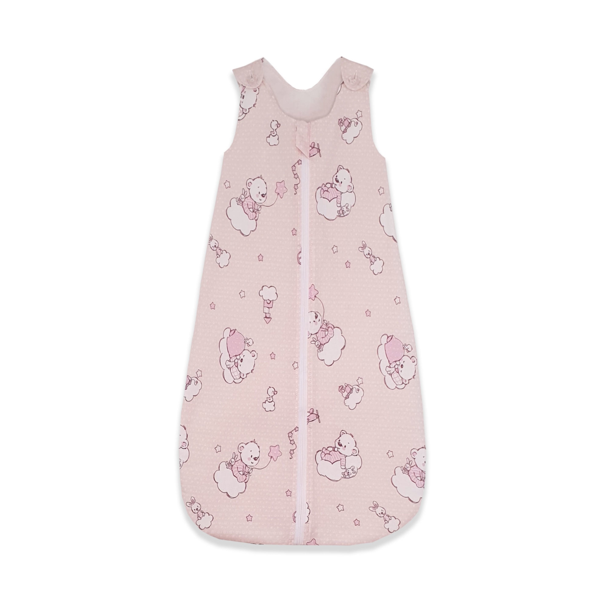 Sac de dormit, KidsDecor, toamna 1 tog Ursuletul Martinica roz 130 cm