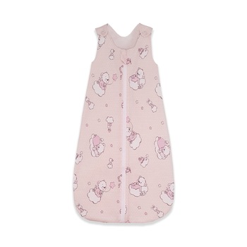 Sac de dormit, KidsDecor, iarna 2.5 tog Ursuletul Martinica roz 130 cm Sac de dormit, KidsDecor, iarna 2.5 tog Ursuletul Martinica roz 130 cm