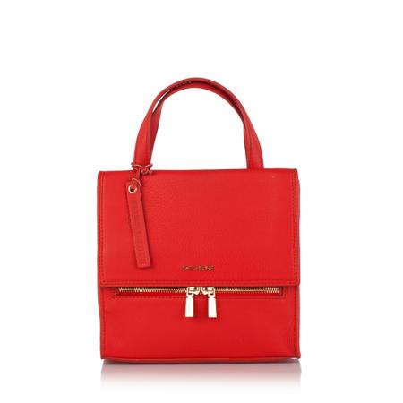 Genta dama, RSL5862, Piele naturala, Rosu