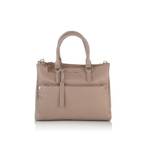 Genta dama, RSL5939, Piele naturala, Bej