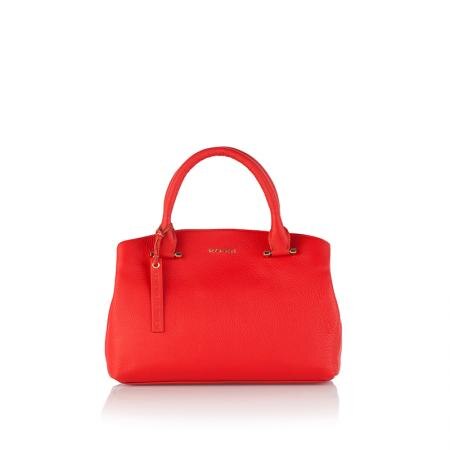 Geanta dama, RSL6262, Piele naturala, Rosu