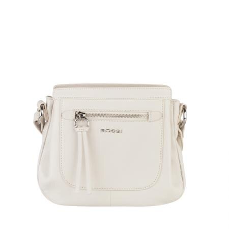 Geanta dama, RSL77157, Piele naturala, Fildes