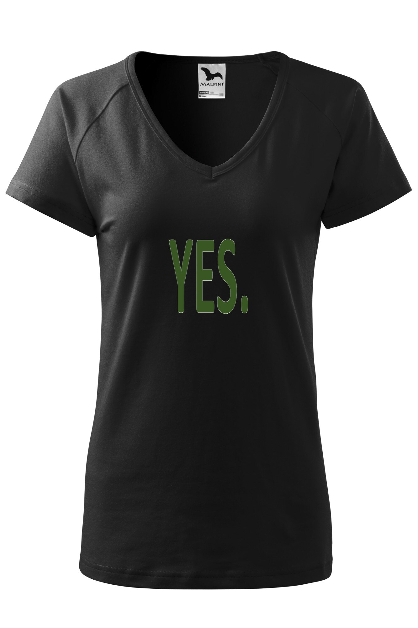 Tricou dama, Malfini, YES, Negru, XS