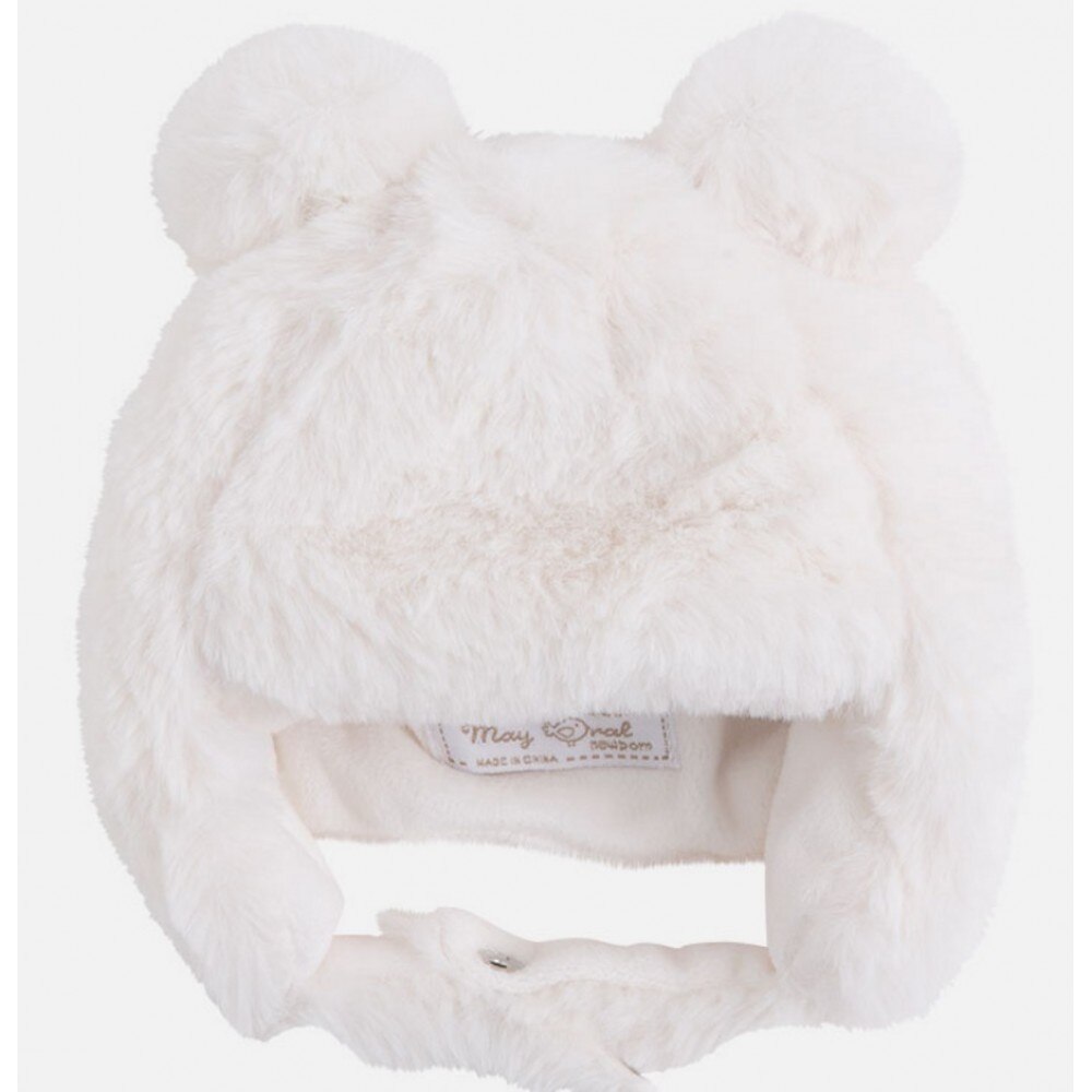 Caciula, Mayoral, unisex, crem, 4-6 luni