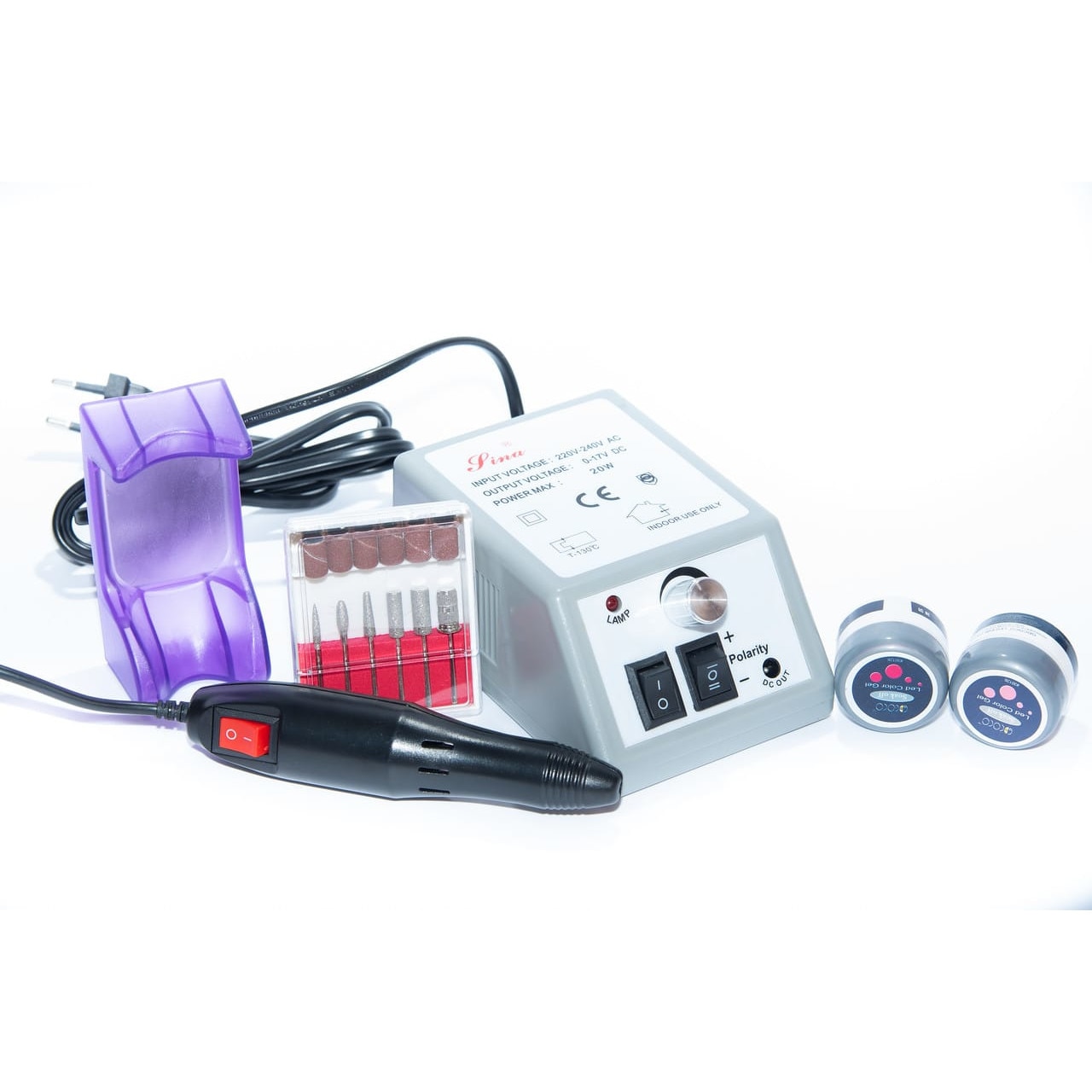 Pila electrica profesionala pentru manichiura, putere 20 w, 20000 rpm.