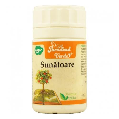 Capsule Sunatoare 60 capsule Paradisul Verde