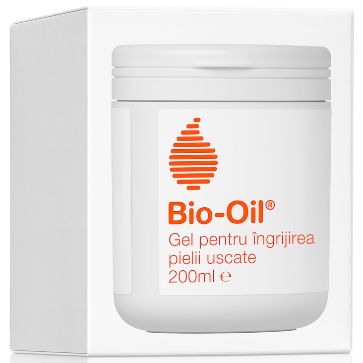 Gel pentru ingrijirea pielii uscate Bio Oil, 200 ml