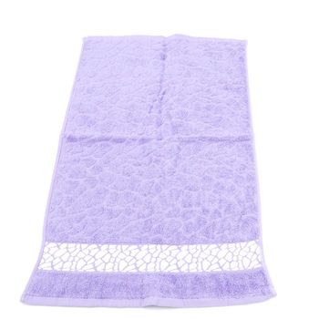 Prosop Karma Bumbac 100%,40x60cm, Mov cu imprimeu alb, Egipt Prosop Karma Bumbac 100%,40x60cm, Mov cu imprimeu alb, Egipt