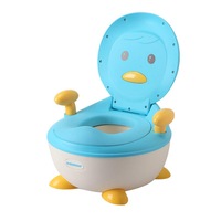 olita portabila cu capac pinguin blue pentru copii tip vas de toaleta container detasabil curatare usoara plastic de calitate non toxic imagen 3_0_
0