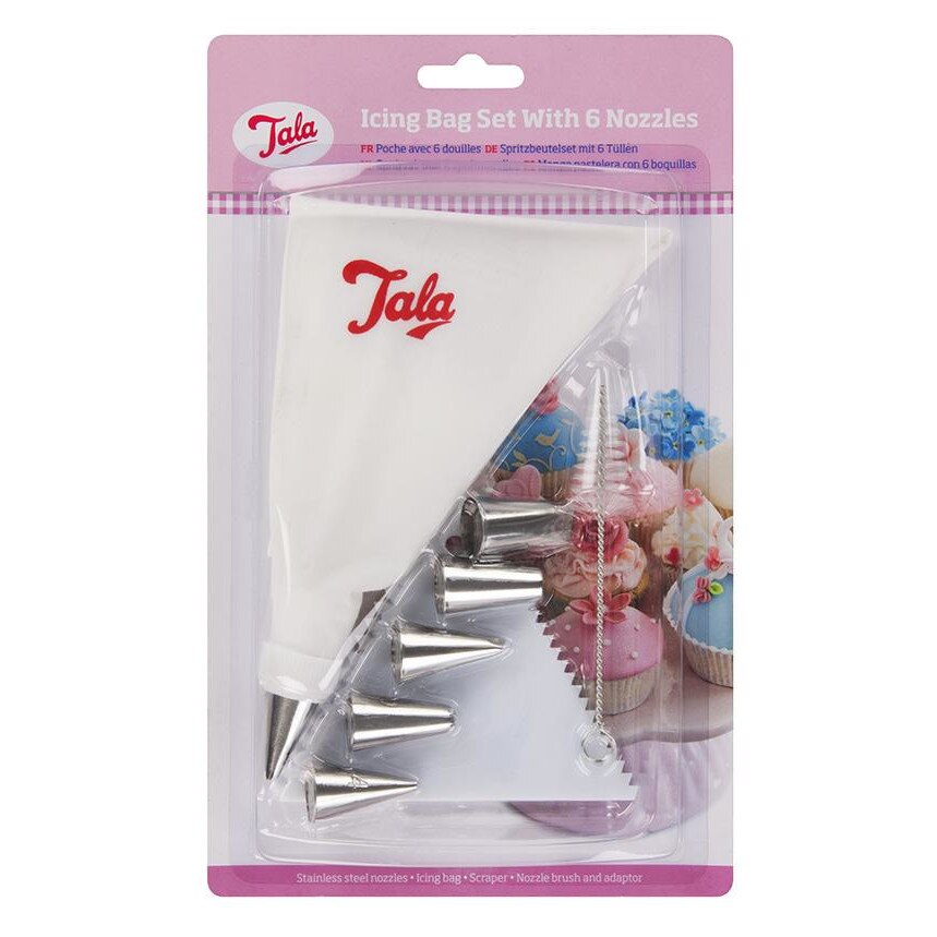 Set 6 piese pentru ornarea prajiturilor, Tala