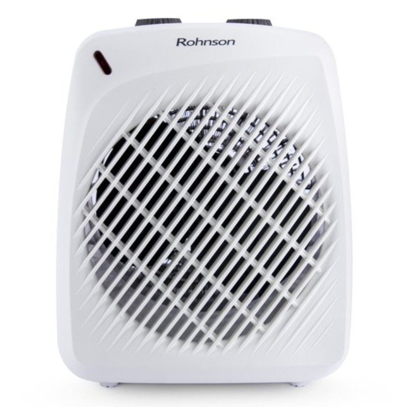 Aeroterma electrica R6061 / R6064, 2 trepte, 2 kW, protectie automata la rasturnare, termostat reglabil