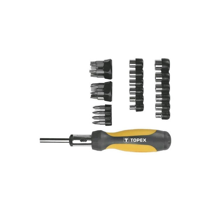 Комплект битове с крайна опора 29 части TOPEX 39D356