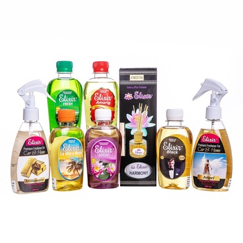 Set esente de parfum, 8 bucati, 1500 ml Set esente de parfum, 8 bucati, 1500 ml