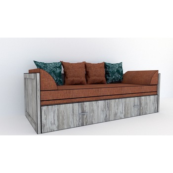 Canapea extensibila Genarom Costin Gen 35 / Decor K084, 203 x 61 x 79.5 cm Canapea extensibila Genarom Costin Gen 35 / Decor K084, 203 x 61 x 79.5 cm