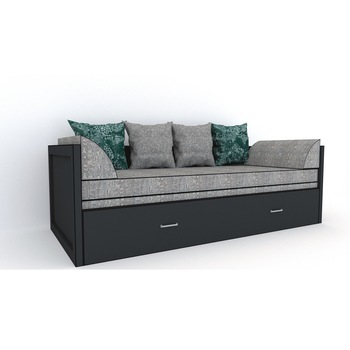 Canapea extensibila Genarom Costin Gen 65 / Decor 0164, 203 x 61 x 79.5 cm Canapea extensibila Genarom Costin Gen 65 / Decor 0164, 203 x 61 x 79.5 cm