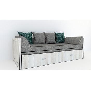 Canapea extensibila Genarom Costin Gen 65 / Decor K010, 203 x 61 x 79.5 cm Canapea extensibila Genarom Costin Gen 65 / Decor K010, 203 x 61 x 79.5 cm