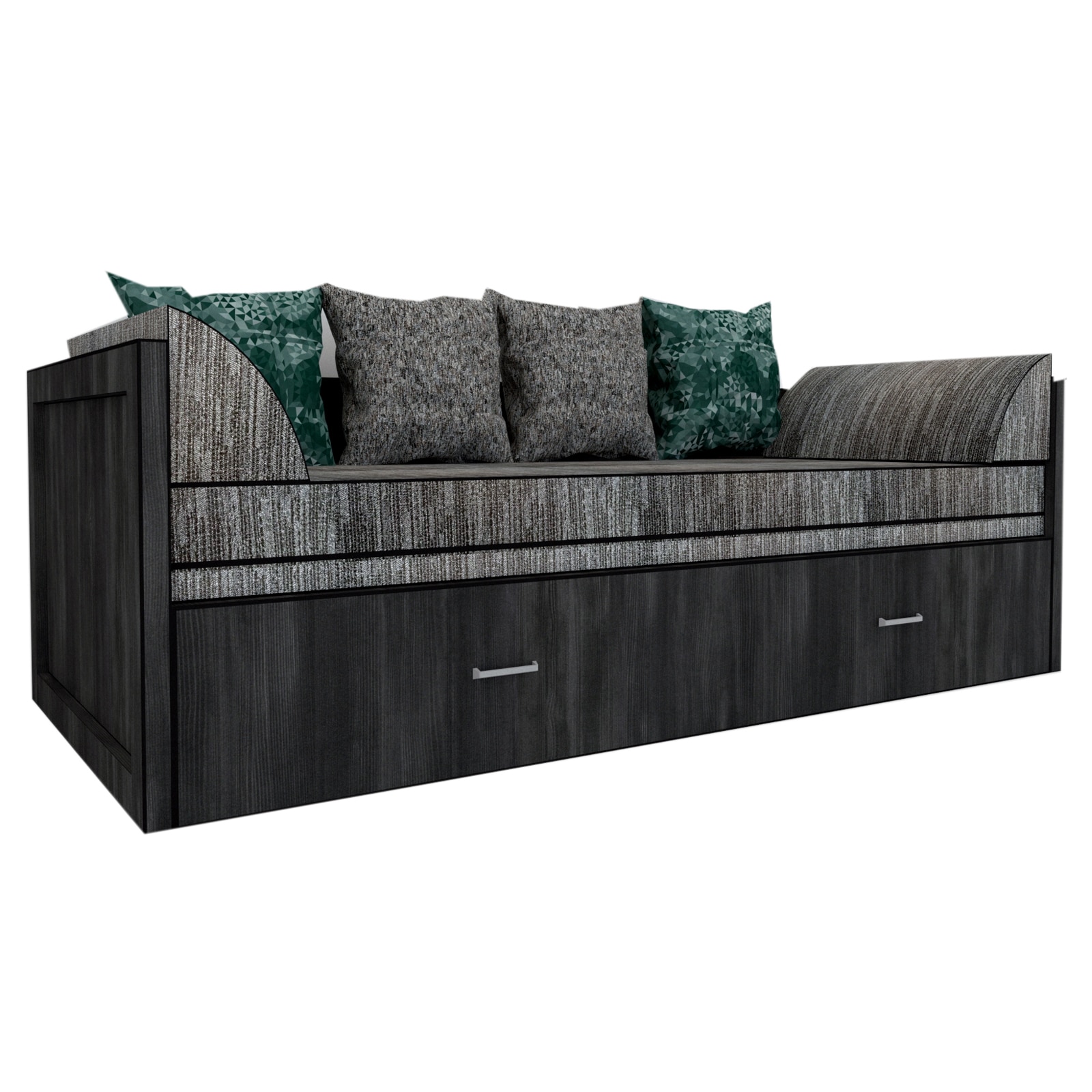 Canapea extensibila Genarom Costin Gen 235 / Decor 8509, 203 x 61 x 79.5 cm