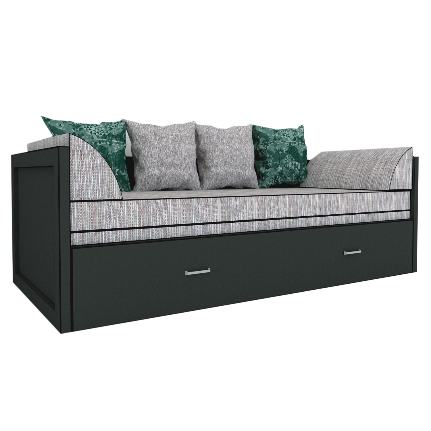 Canapea extensibila Genarom Costin Gen 71 / Decor 0164, 203 x 61 x 79.5 cm