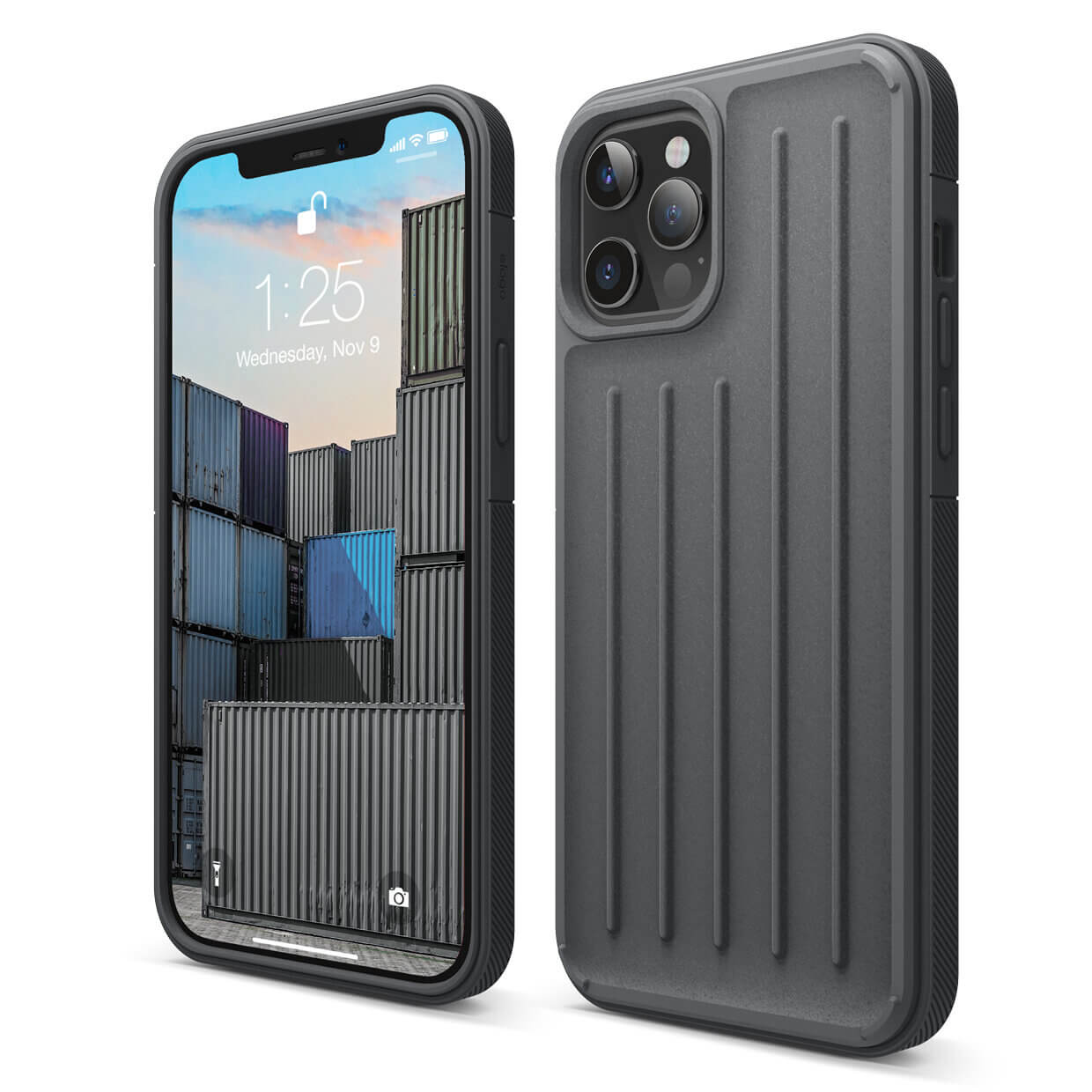 Husa din silicon Elago Armor Case, pentru iPhone 12 Pro Max, gri