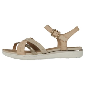 Sandale dama, din piele naturala, Geox, D02GZA-C5ZB5-03-O-06, bej, Bej, 38 Sandale dama, din piele naturala, Geox, D02GZA-C5ZB5-03-O-06, bej, Bej, 38