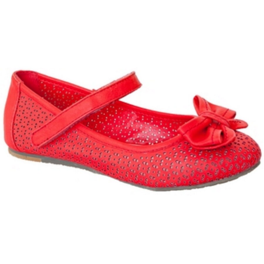 Balerini pentru fetite American Club 176/14, Rosu, 36