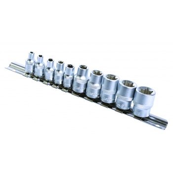 Set 9 tubulare Top Master Pro prindere 1/2 CR-V Set 9 tubulare Top Master Pro prindere 1/2 CR-V