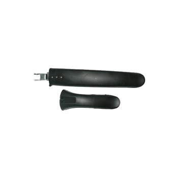 Set Aripi pentru bicicleta, din plastic, 2 bucati, negru Set Aripi pentru bicicleta, din plastic, 2 bucati, negru