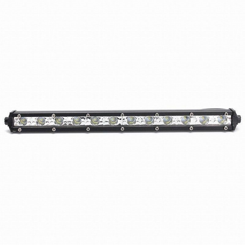 LED Bar, 36W, 34cm, One-Row, 12 Leduri, Spot Beam, Pentru Masina, Suv ...