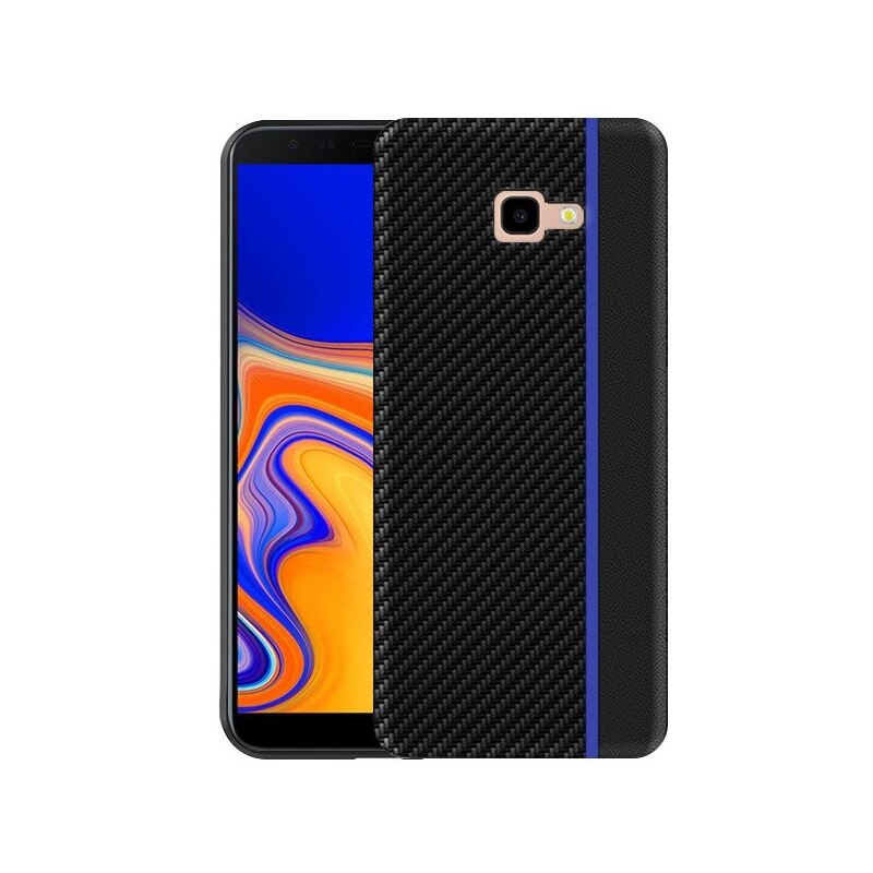 Husa Huawei Mate 20 lite - Carbon Moto (Negru/Albastru)