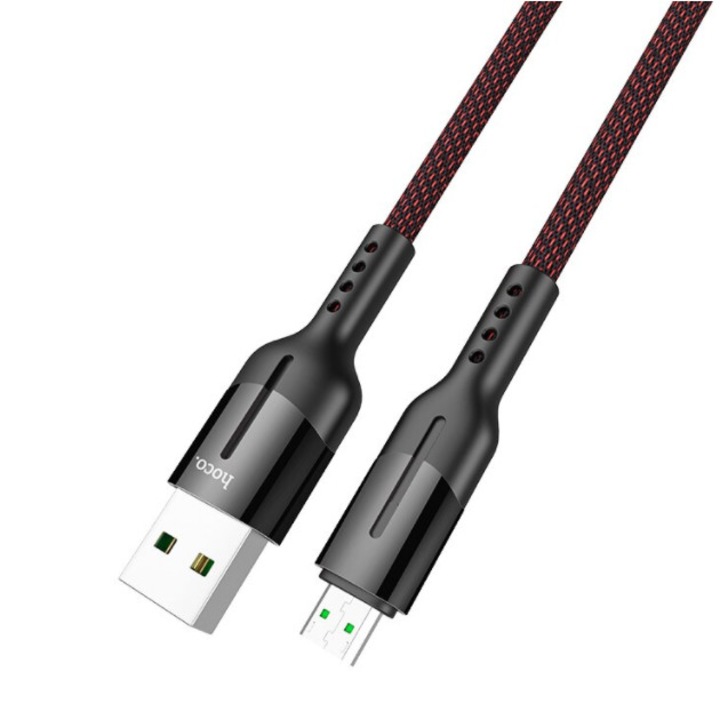 Incarcator, Hoco, USB, Pentru Android, U68, 4.0 A, 1.2 m, Negru