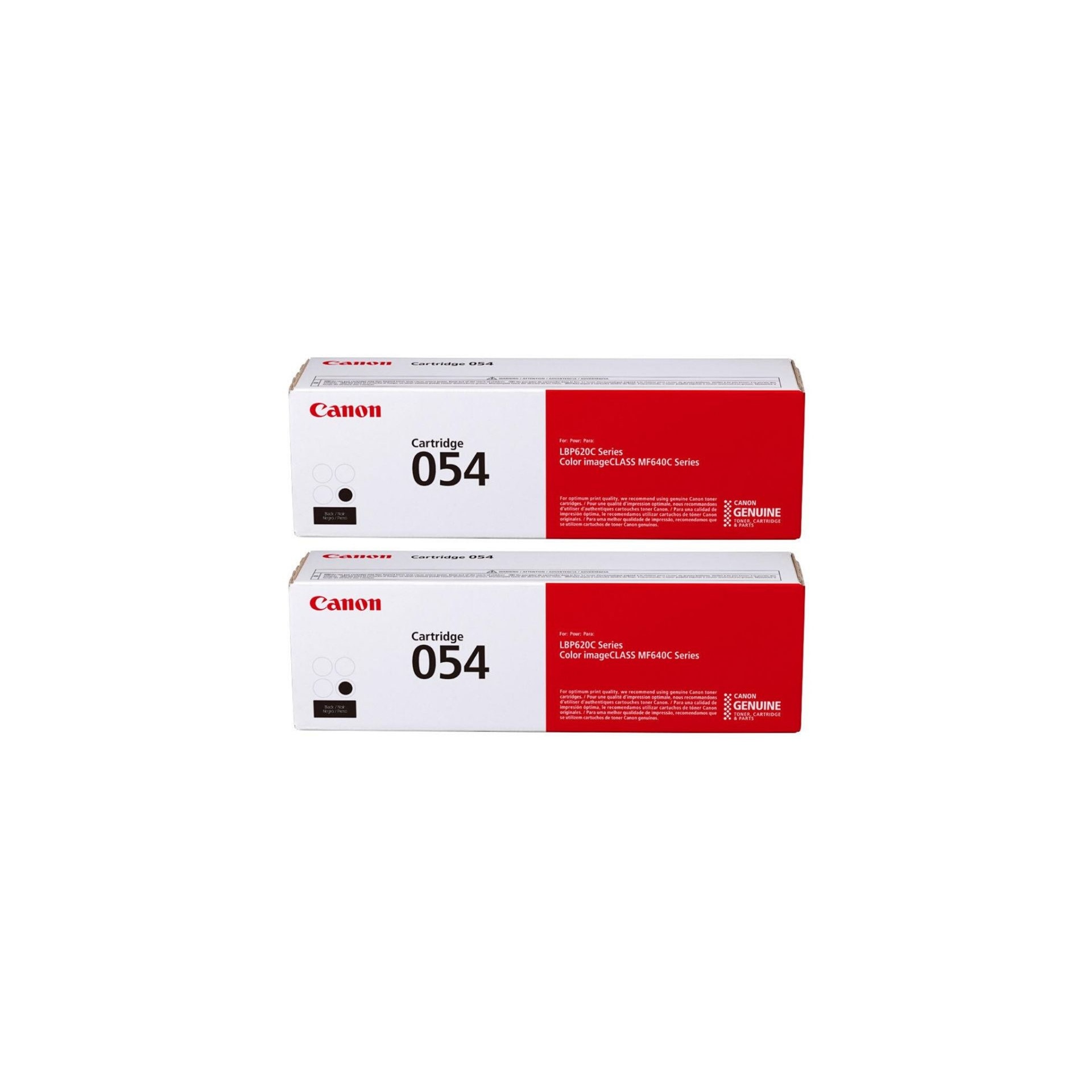 Pachet cartuse toner CRG-054BK negru x2 Canon original 3000 pagini