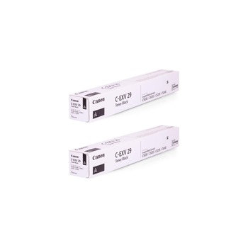 Pachet cartuse toner C-EXV29BK negru x2 Canon original 72000 pagini Pachet cartuse toner C-EXV29BK negru x2 Canon original 72000 pagini