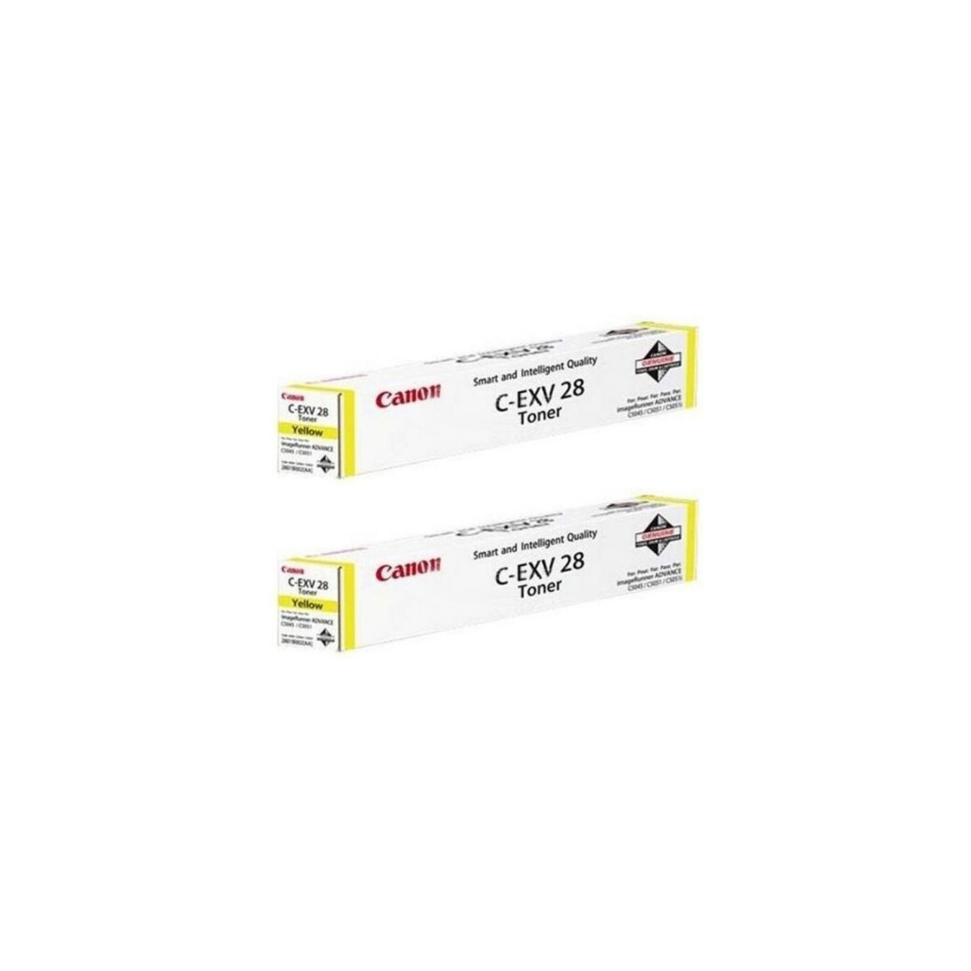 Pachet cartuse toner C-EXV28Y galben x2 Canon original 76000 pagini
